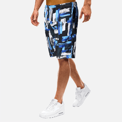 Mens Summer Beach Vacation Loose Printed Board Shorts