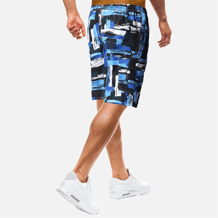 Mens Summer Beach Vacation Loose Printed Board Shorts